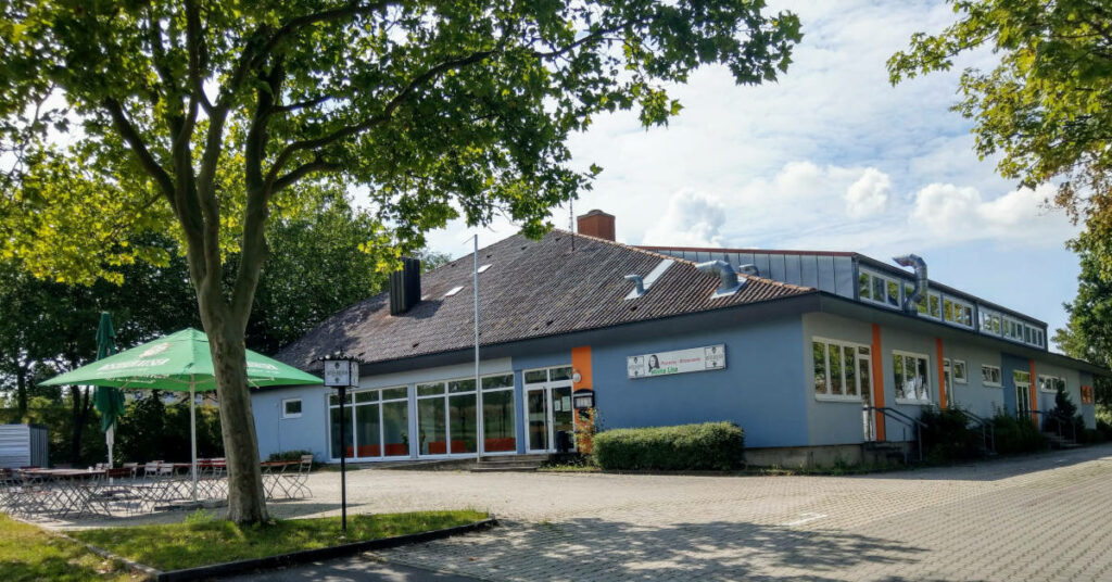 Turnhallen Gaststätte in Großrinderfeld Foto der Turnhallen-Gaststätte in Großrinderfeld