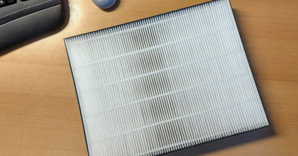 Foto eines HEPA Filters (H14)