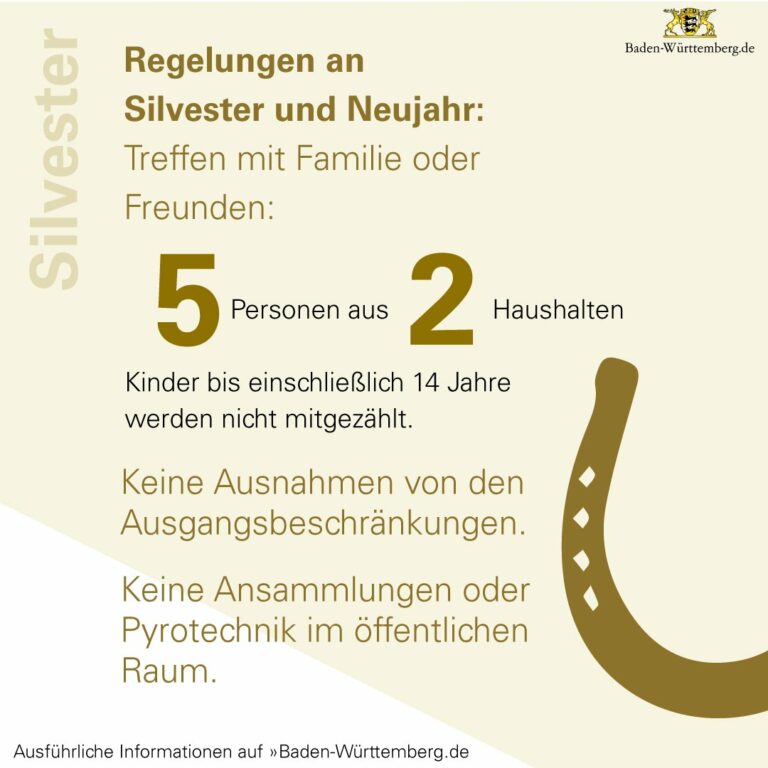 Corona-Regeln auch an Silvester beachten - rainer-gerhards.de