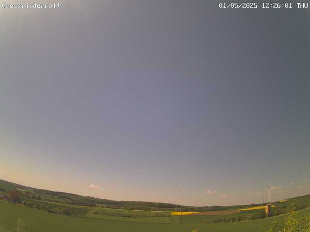 Bild der Wolken-Webcam Großrinderfeld