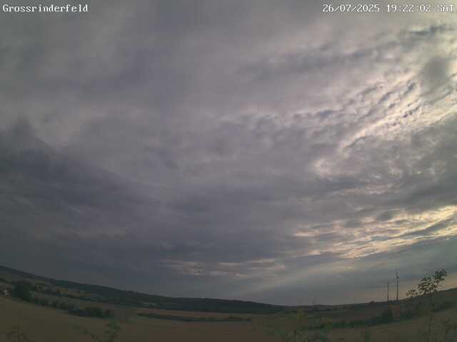 Bild der Wolken-Webcam Großrinderfeld