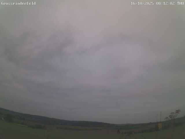 Bild der Wolken-Webcam Großrinderfeld