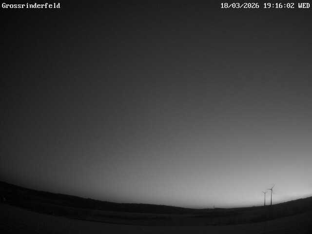 Bild der Wolken-Webcam Großrinderfeld