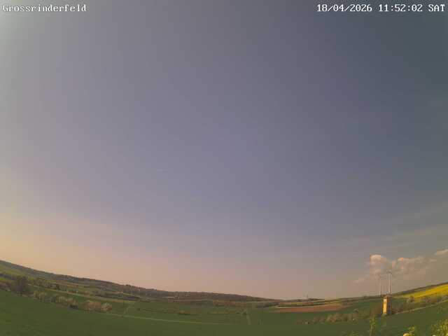 Bild der Wolken-Webcam Großrinderfeld
