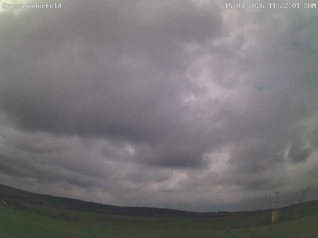 Bild der Wolken-Webcam Großrinderfeld