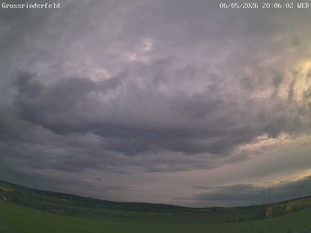 Bild der Wolken-Webcam Großrinderfeld