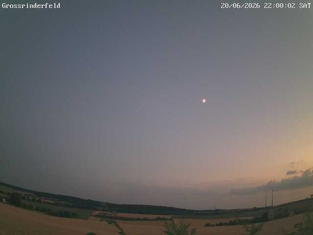 Bild der Wolken-Webcam Großrinderfeld